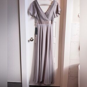 Elegant brand new ever-pretty chiffon evening dress